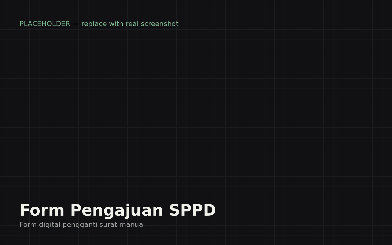 SPPD submission form